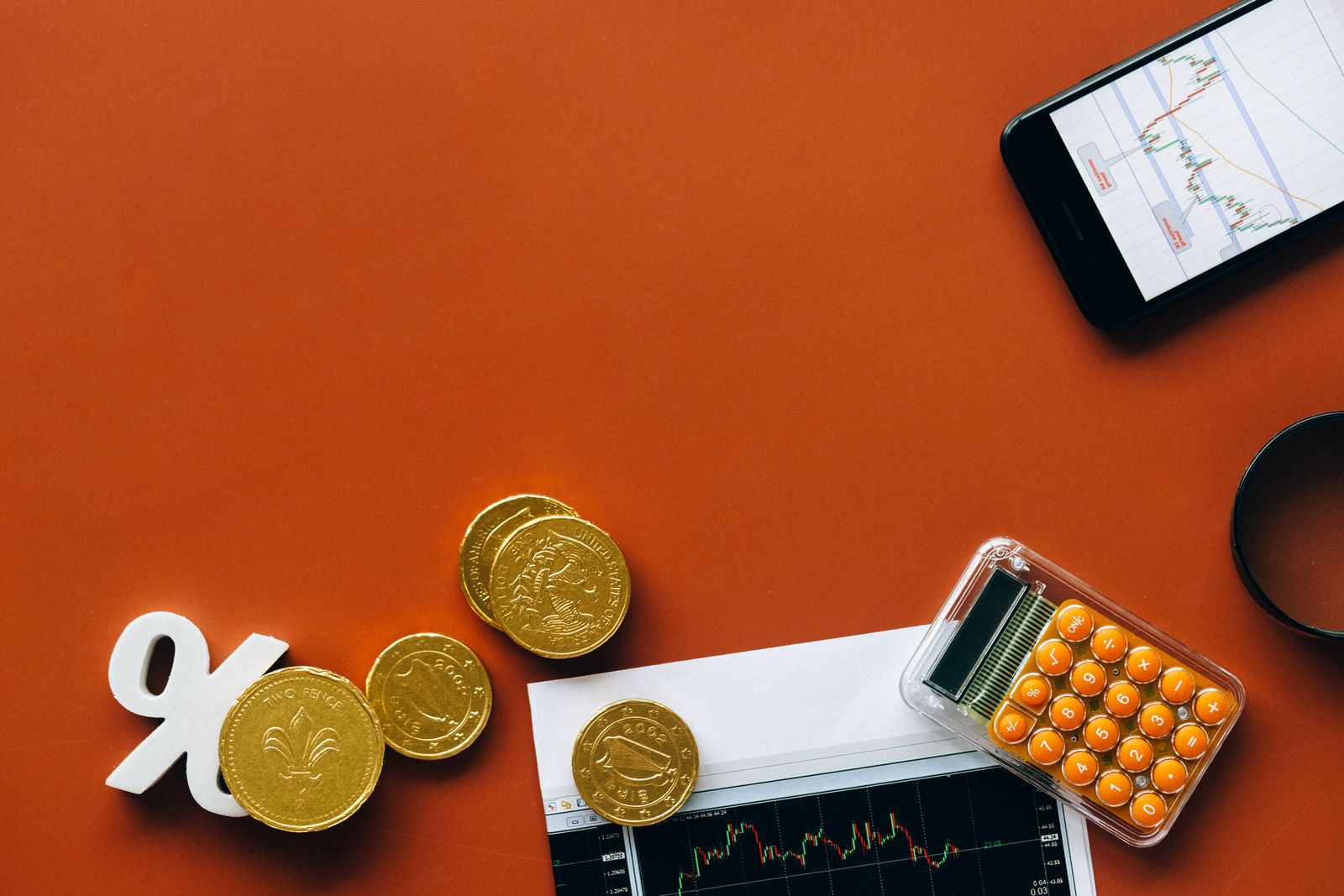 Rate sheets and pricing figures on a screen