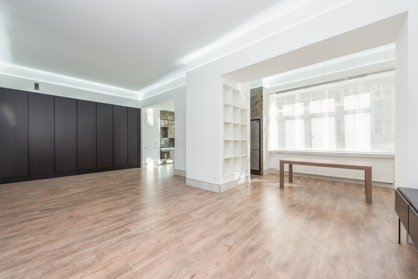 Comfortable, well-lit living room in a long-owned home